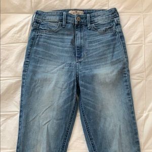 high rise skinny jeans